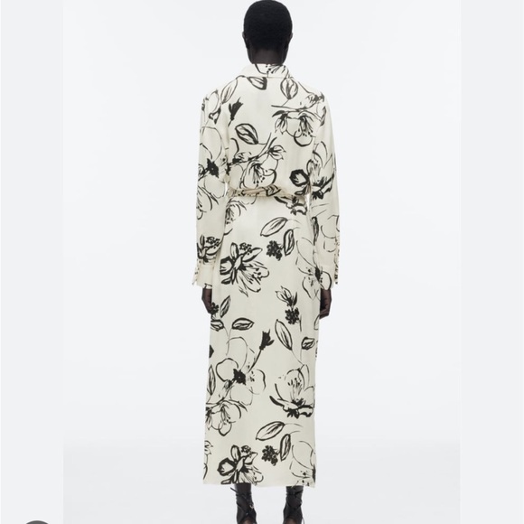 Zara NWT printed shirt dress - Picture 5 of 9